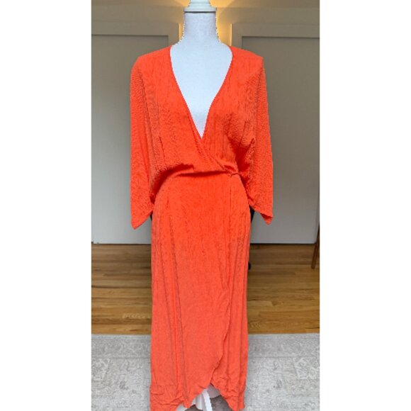 NWT - Maxi Beach Cover-Up – Sherbet Orange from & Other Stories - Picture 3 of 11